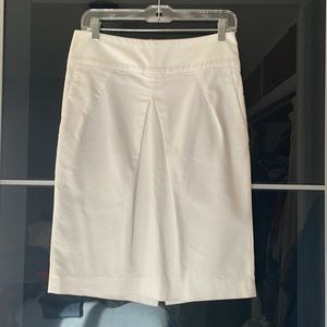 White Zara pencil skirt